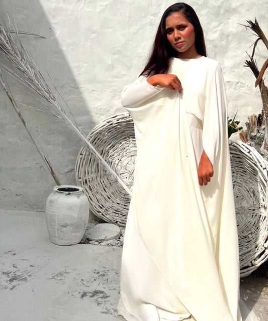 White Capegown