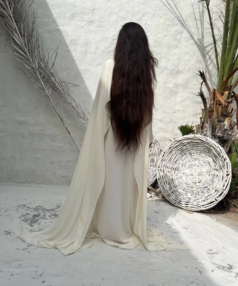 White Capegown