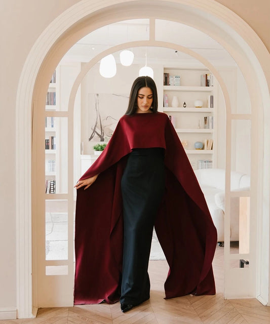 Black Pearl Capegown