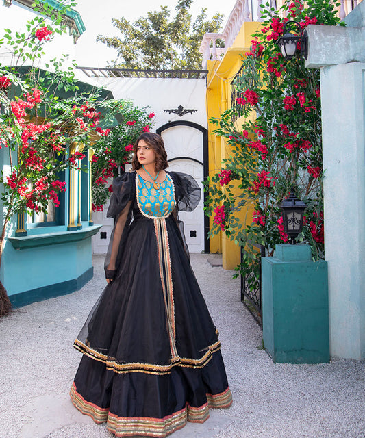 3 PC (Lehenga , Frok, Dupatta)