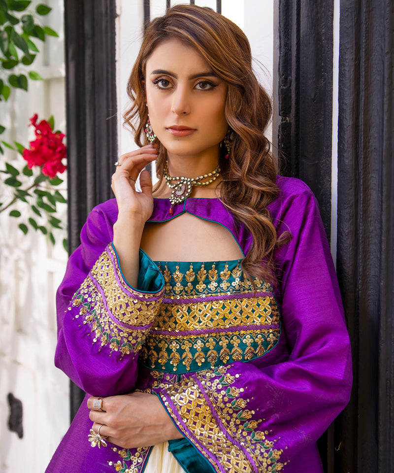 Raheman 2 PC (Shirt+ Lehenga)