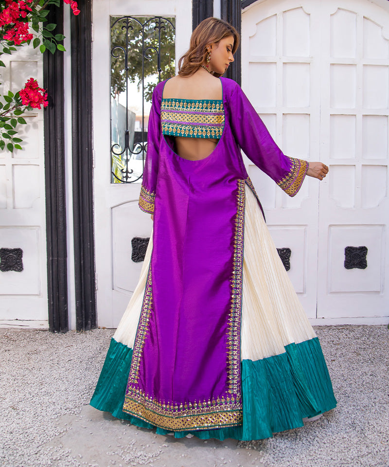 Raheman 2 PC (Shirt+ Lehenga)