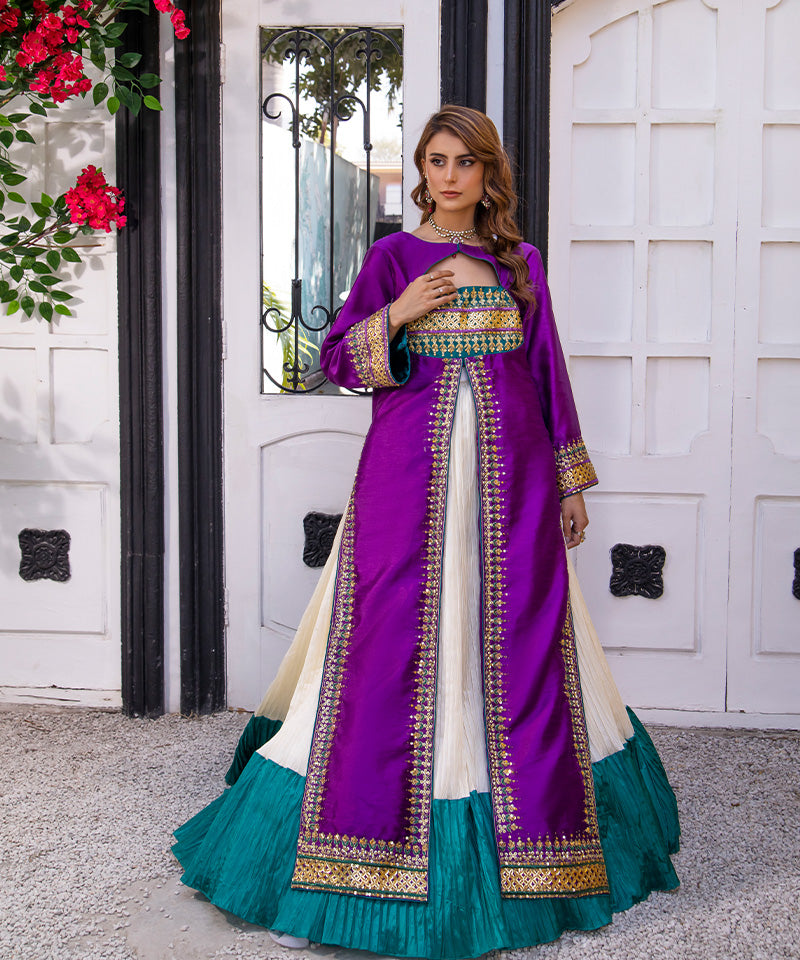 Raheman 2 PC (Shirt+ Lehenga)