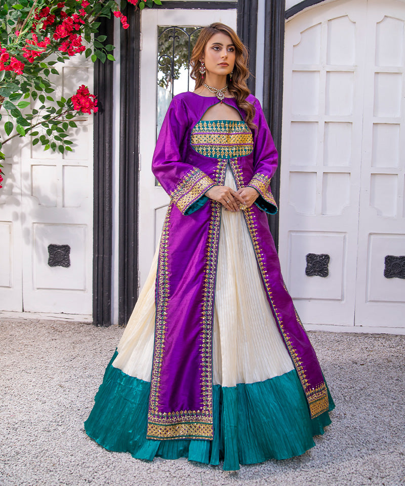 Raheman 2 PC (Shirt+ Lehenga)
