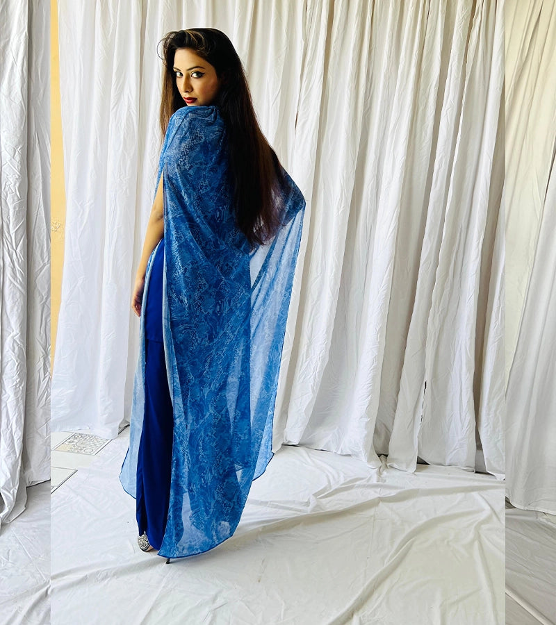 Lady blue