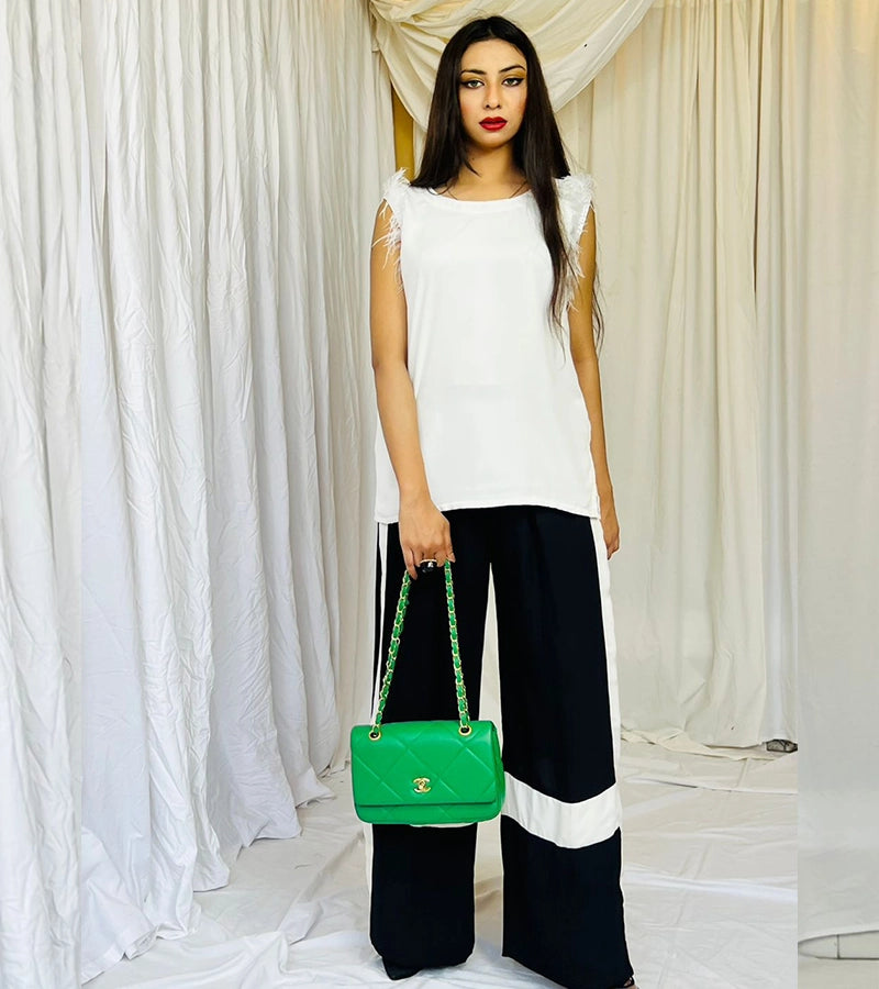 Paint in black and white