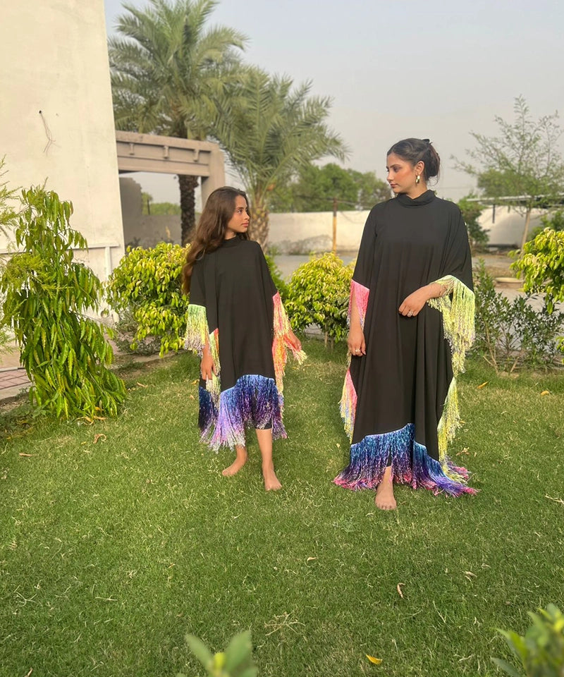 Black Mother and Daughter Dou