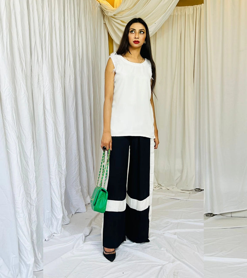 Paint in black and white