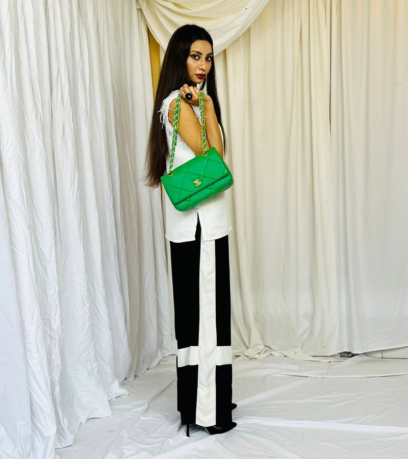 Paint in black and white