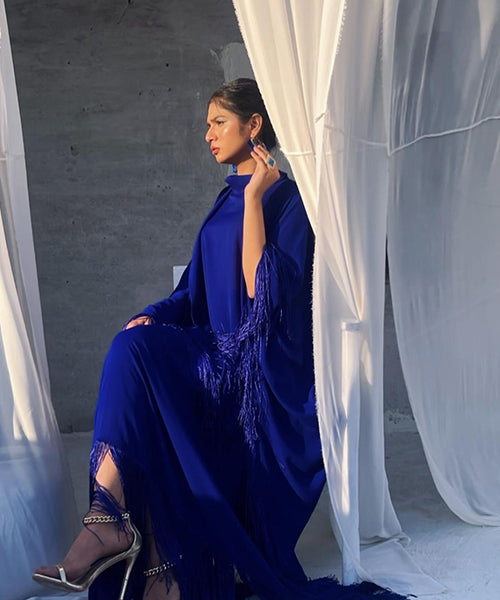 Deep Blue Caftan
