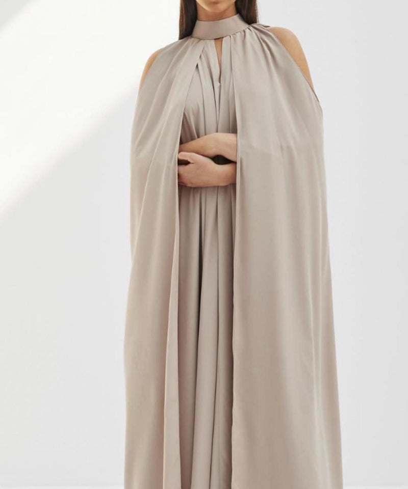 Caftan and Cuts Off White